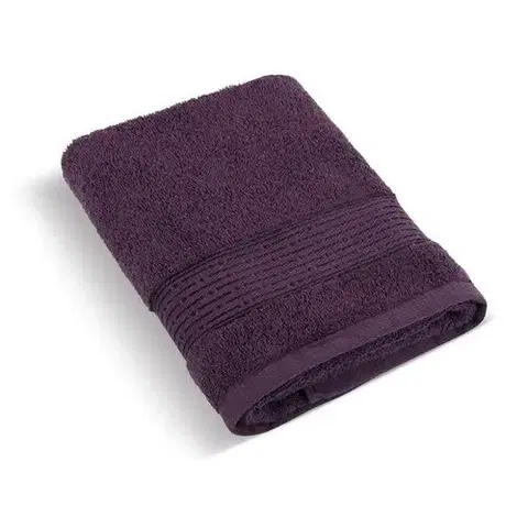 Uteráky Bellatex Uterák Froté Kamilka Prúžok tmavo vínová, 50 x 100 cm