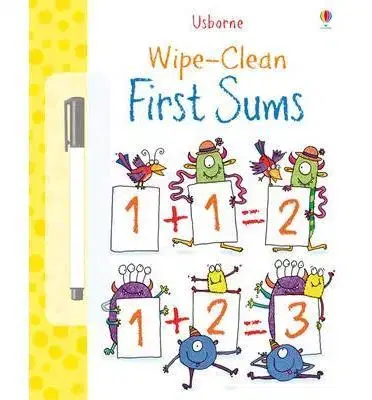 V cudzom jazyku Wipe Clean First Sums - Jessica Greenwell