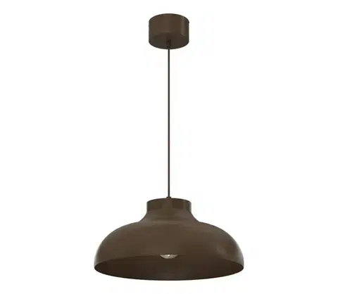 Svietidlá  Luster na lanku BASCA 1xE27/15W/230V hnedá 8486A