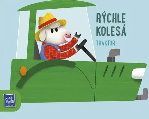 Leporelá, krabičky, puzzle knihy Rýchle kolesá: Traktor
