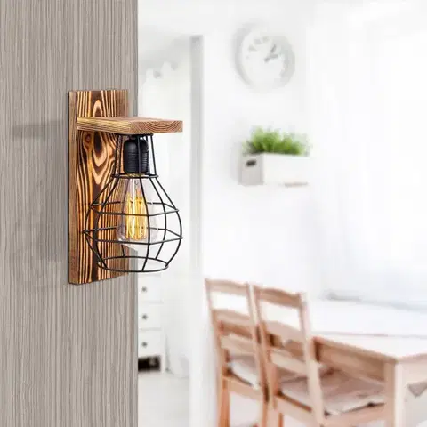 Nástenné svetlá Nástenná lampa Erebos - 121-A