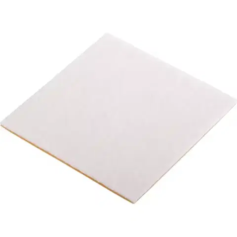Príslušenstvo k nábytku Plstená podložka biela 100x100 mm