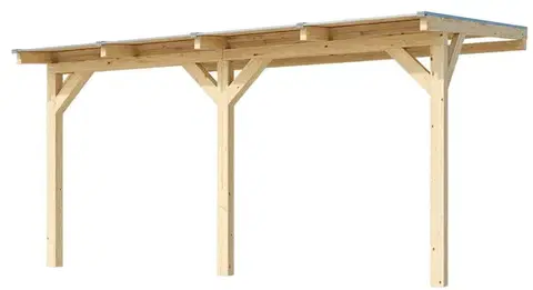 Záhrada Drevená záhradná pergola 672 Weka
