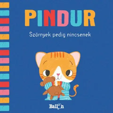 Leporelá, krabičky, puzzle knihy Pindur - Szörnyek pedig nincsenek