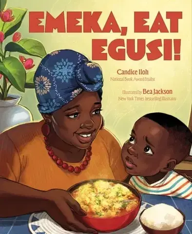 Leporelá, krabičky, puzzle knihy Emeka, Eat Egusi! - Candice Iloh