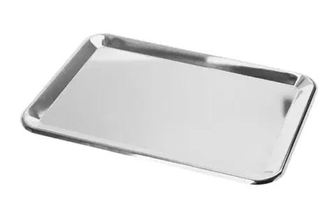 Podnosy a tácky MAKRO - Chrómový podnos 33,6 x 23,6 cm