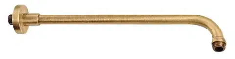 Kúpeľňové batérie SAPHO - Sprchové ramienko guľaté, 350, bronz BR356