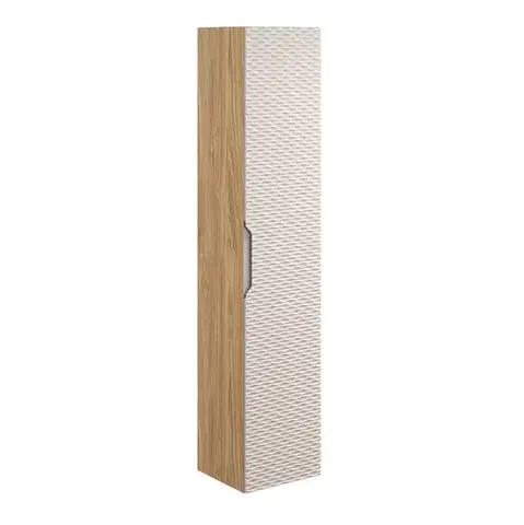 Skrinky do kúpeľne ArtCom Vysoká skrinka do kúpeľne OCEAN Beige 80-01-1D