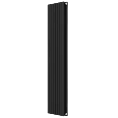 Radiátory do kúpeľne INVENA - Dekoratívny radiátor DUO 1600X480 čierny UG-20-C16-A