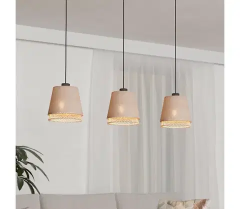 Svietidlá Eglo 43976 - Luster na lanku TABLEY 3xE27/40W/230V 43976