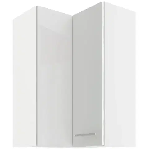 Kuchynské skrinky visiace Skrinka do kuchyne LARA biely 60X60 GN-90 2F (90°)