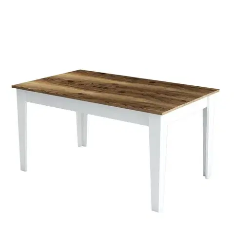 Konferenčné stolíky Jedálenský stôl Milan White and Walnut