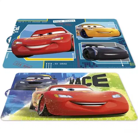 Dekorácie a bytové doplnky Podložky na stôl 43x29 cm, Cars