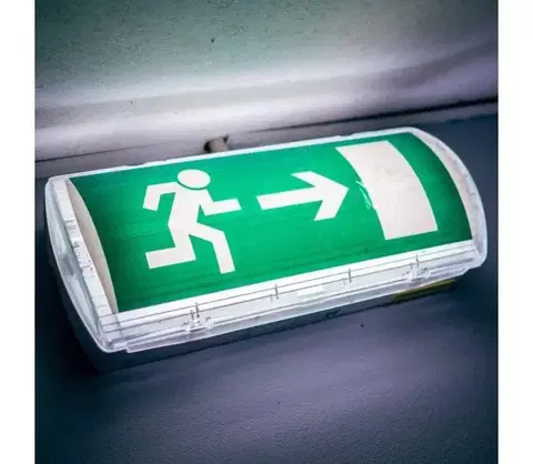 Svietidlá  LED Núdzové svietidlo EMERGENCY EXIT LED/3W/230V 6400K IP65 7687