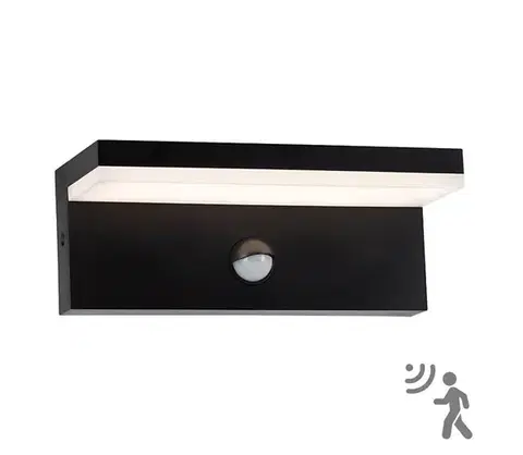 Záhradné lampy Top Light - LED Vonkajšie nástenné svietidlo so senzorom LED/10W/230V 4000K IP54 Elon PIR