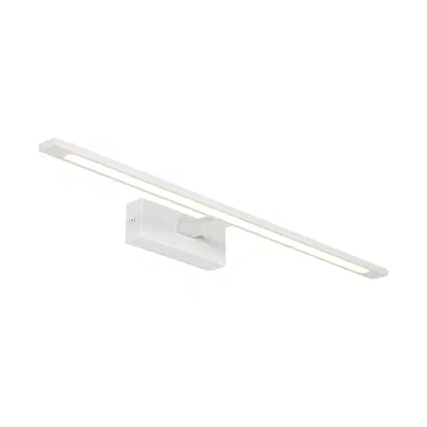 Nástenné osvetlenie Nástenná lampa biela 62 cm vrátane LED IP44 - Jerre