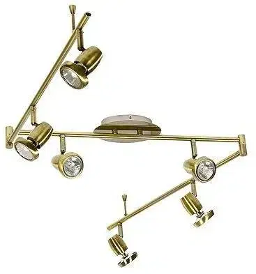 Stropná svetla Stropná lampa 165cm 6xGU10 LOTOS PATINA