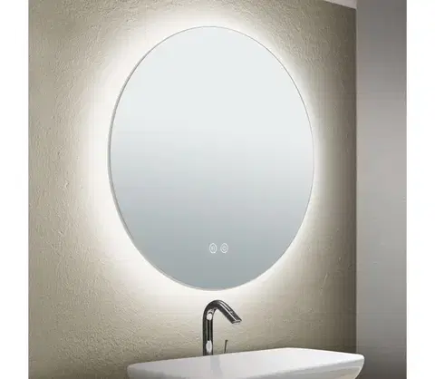 Kúpeľňové zrkadlá Orion 13-398/45 - LED Zrkadlo s podsvietením FOCUS LED/18W/230V pr. 45 cm IP44 Spiegel 13-398/45