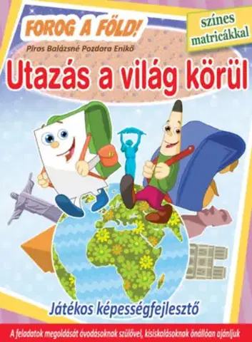 Príprava do školy, pracovné zošity Utazás a világ körül - Forog a Föld!