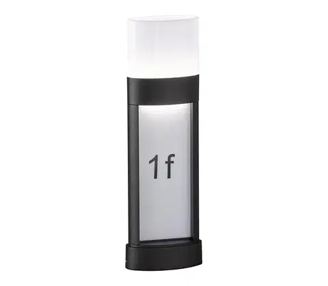 Záhradné lampy Wofi 12225 - LED Domové číslo DIEGO LED/10,5W/230V 3000K IP54 12225