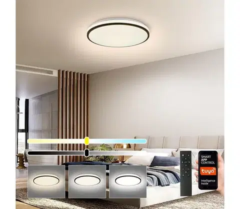 Svietidlá BRILAGI - LED Stmievateľné svietidlo SMART LED/28W/230V pr. 35 cm Wi-Fi Tuya + DO BRI060