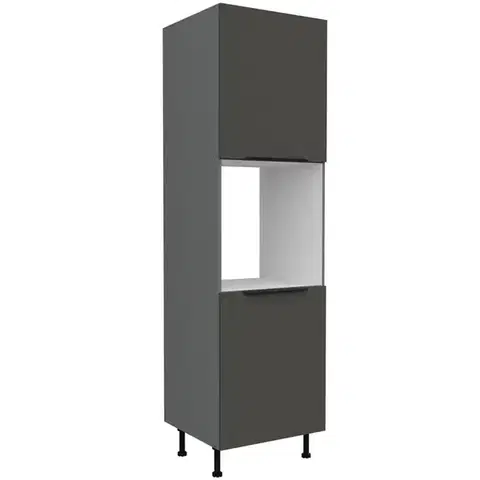 Kuchynské skrinky stojace Kuchynská skrinka Aria-Gr/Ant Anti Fingerprint 60dp-215 2f