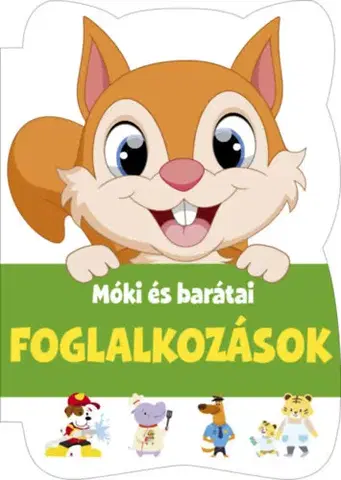 Leporelá, krabičky, puzzle knihy Móki és barátai - Foglalkozások