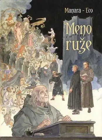 Komiksy Meno ruže - Umberto Eco