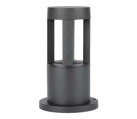 LED osvetlenie  LED Vonkajšia lampa LED/10W/230V 25cm 6400K IP65 čierna 128324