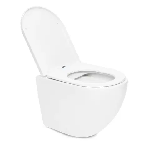 Záchody WC so sedátkom softclose závesné SAT biele rim-ex SAT67010RREXP SAT67010RREXP