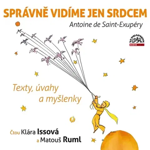 Novely, poviedky, antológie SUPRAPHON a.s. Správně vidíme jen srdcem - Texty, úvahy a myšlenky