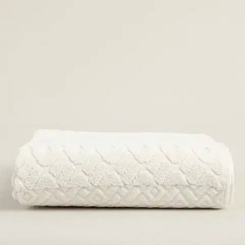 Uteráky Uterák Lattice 70x140 cm cream pearl