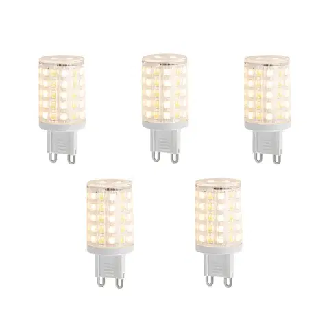 LED osvetlenie Sada 5 inteligentných stmievateľných LED žiaroviek G9 číra 2,5 W 250 lm 2700-6500K Zigbee