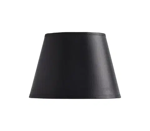 Lampy  Náhradné tienidlo k stolnej lampe PICO E14, priemer 18 cm, čierne 8128