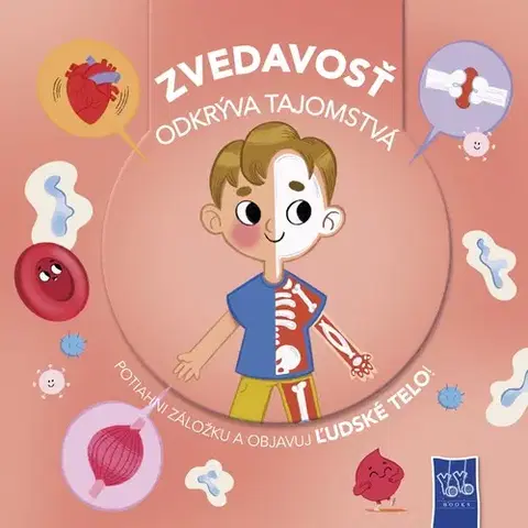 Leporelá, krabičky, puzzle knihy Zvedavosť odkrýva tajomstvá: Ľudské telo