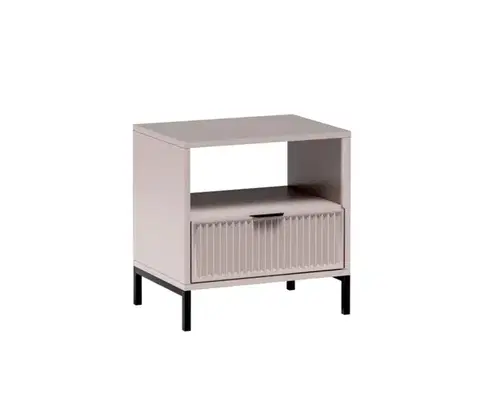 Nočné stolíky GRACE STYLES nočný stolík LS-7 , kašmír