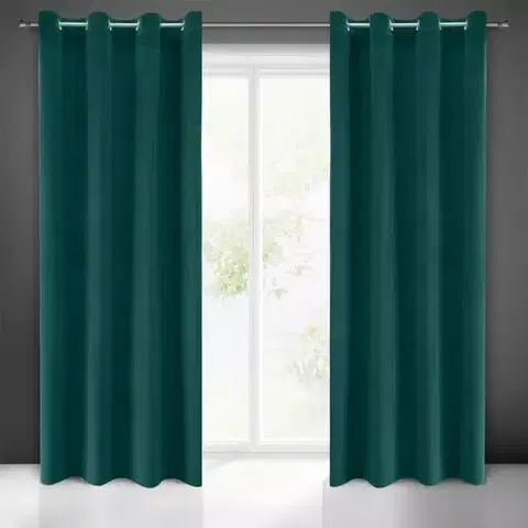 Závesy do spálne Záves MILO 140X250 na priechodkách 367101