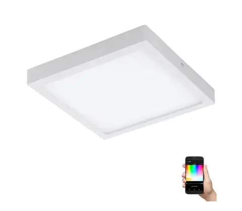 Svietidlá Eglo 96673 - LED RGBW Stmievateľné stropné svietidlo FUEVA-C LED/21W/230V 96673
