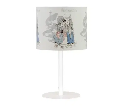 Lampy  Detská stolná lampa GIRLS VIBES 1xE27/60W/230V pr. 18 cm Paris H0986
