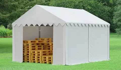 Skladové stany Skladový stan 3x4m biela KLASIK