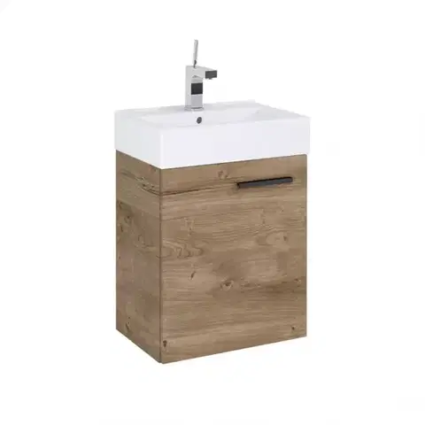 Nábytok do kúpeľne Kúpeľňová Zostava Mini 45 Canela (Úchyt Čierna Matt)