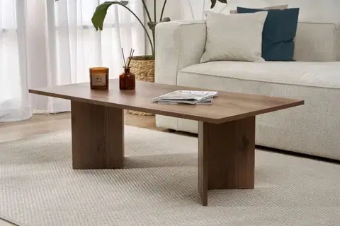 Konferenčné stolíky Konferenčný stolík Sabin - VNT Walnut