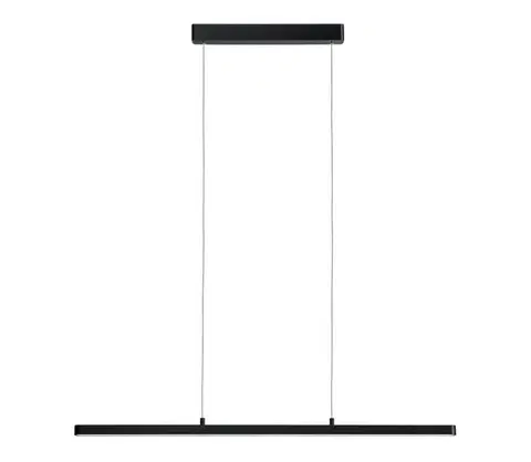 Svietidlá Paulmann 79693 - LED/42W Stmievateľný luster na lanku LENTO 230V čierna 79693