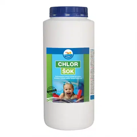 Chlór do bazénov Chlór šok 2.5kg