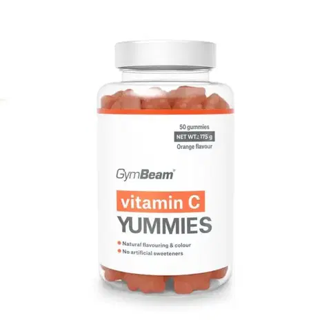 Vitamín C GymBeam Vitamin C Yummies pomaranč