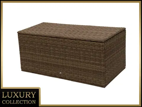 Príslušenstvo DEOKORK Box na podušky 170 x 90 cm BORNEO LUXURY (hnedá)