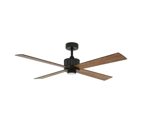 Ventilátory Lucci air 213170 - LED Stropný látor NEWPORT wenge/hnedá + diaľkové ovládanie 213170