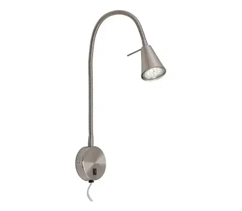 Svietidlá Briloner 2082-012 - LED nástenné svietidlo COMFORT LIGHT 1xGU10/5W/230V matný chróm 2082-012