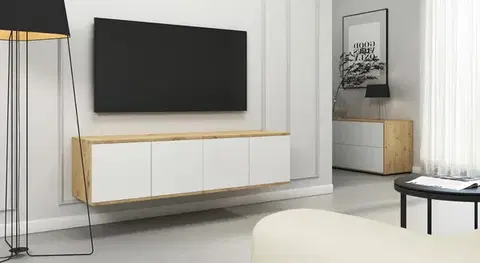 TV stolíky ArtPK Závesný TV stolík SEVILLA | 140 cm