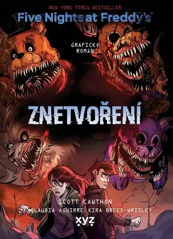 Komiksy Five Nights at Freddy's 2: Znetvoření (grafický román) - Scott Cawthon,Claudia Aguirre,Michaela Karavarakis